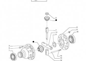 New Holland T6010 T6070 Zespol mech rozn 5198908