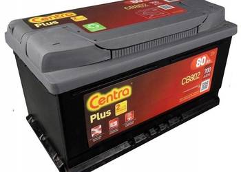 Akumulator Centra Plus 80Ah 700A CB802 P+