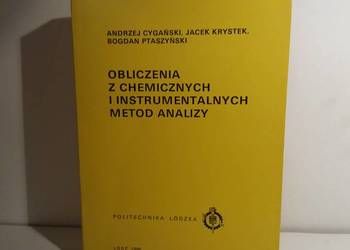 Obliczenia z chemicznych i instrumentalnych metod analizy