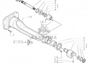 New Holland T6010 Ramię 87383924