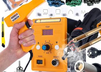 Spawarka Plastiku Rosfix 858D – 700W, Zszywacz + 200 Zszywek | 300g Spoiw