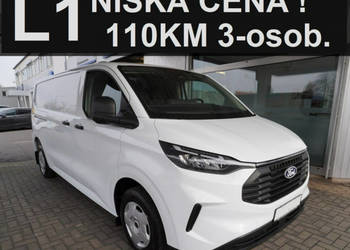 Ford Transit Custom L1 Nowy Ford Custom 110KM L2 Super Cena Full Led 1496zł