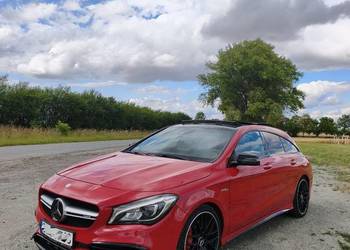 Mercedes CLA45 AMG lift 4-matic 2.0T-386km  salon Polska Zamiana