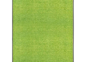 Wycieraczka z możliwością prania zielona 90 x 120 cm WM-323430