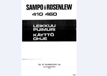 SAMPO SR410 460 792 instrukcja kombajn