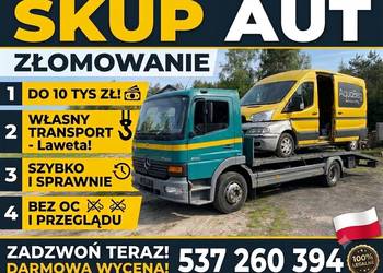 Skup aut Złomowanie Auta do 10tys