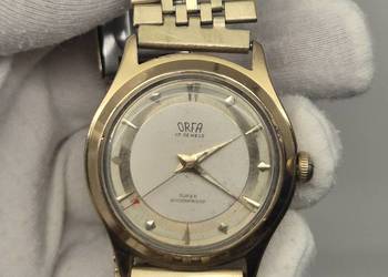 Rzadki zegarek mechaniczny *Orfa* z lat 50-tych