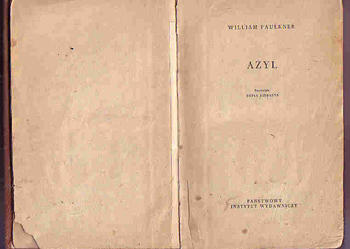 (3549) AZYL - WILLIAM FAULKNER