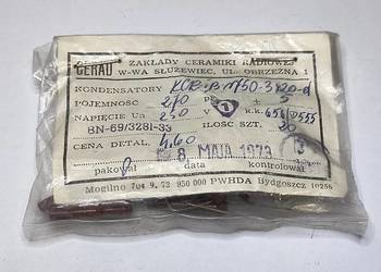 Kondensator 270pF 250V KCR CERAD