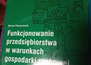 Funkcjonowanie przedsiębiorstwa w warunkach gospodarki rynko