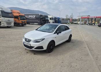 Seat Ibiza 4 *1,4d 80KM *Sprawna KLIMA/Grzane fotele * Czarny dach *