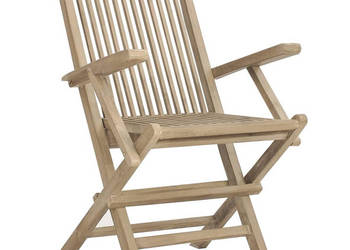 Składane krzesła ogrodowe 8 szt. szare 56x61x89 cm tekowe WM-3155072