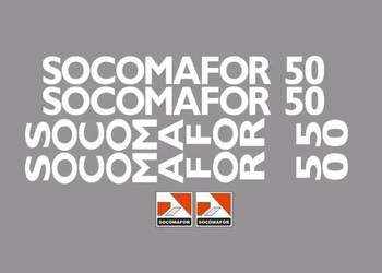 Naklejki oklejenie - SOCOMAFOR 50 Zamiennik