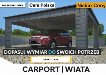 A84-GRAFITOWY CARPORT | ALTANA na pojazd |ZADASZENIE |  Garaż – Maj-Blach