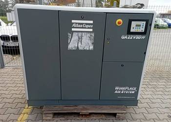 Sprężarka śrubowa ATLAS COPCO GA22 VSD FF +falownik + osuszacz S014257
