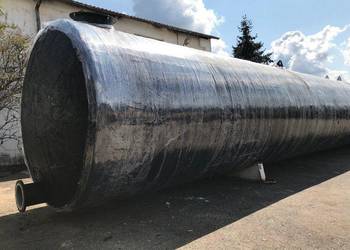 Zbiornik stalowy 115m3 przeciwpożarowy lub na deszczówkę/wodę ppoż Zbiornik stalowy 115m3 przeciwpożarowy lub na deszczówkę/wodę ppoż