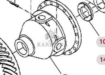 Massey Ferguson 8470 8480 Obudowa Mechanizmu Różnicowego CZĘŚCI 9261500100…
