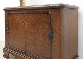 Antyczna komoda z lat 30-tych w stylu art deco. Po renowacji.