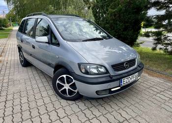 Śliczny.Zadbany.Opel.Zafira.2000r.1.8.Gaz.7Osobowy.Moż.Zamiana