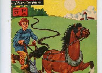 Sagoserien nr 57 Lille Oskar och Filuren KOMIKS