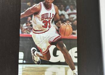 Plakat dwustronny: Nike Just Do It 1997 - S. Pippen & (Hardaway, Jordan)