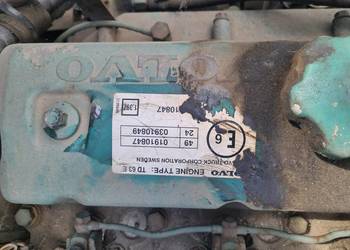 Silnik TD 63 E skrzynia biegów części z volvo 612