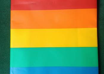 Torebka prezentowa tęczowa Lgbt 33cmx25cm