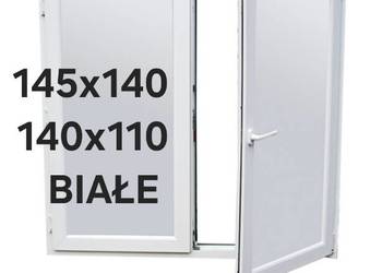 okno 145x140 białe NOWE I UŻYWANE okno 145x140 białe NOWE I UŻYWANE