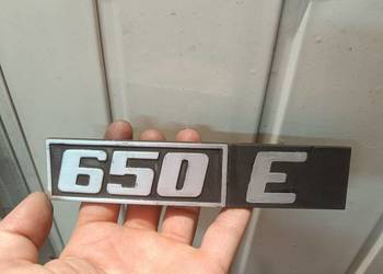 Znaczek Fiat 126p FL / 650 / E / oryginał / bdb / emblemat /