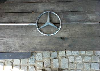 Mercedes znak metalowy duży stary zabytkowy .