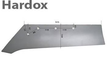 Lemiesz 300hektarów HARDOX SSP351/L części do pługa RABEWERK