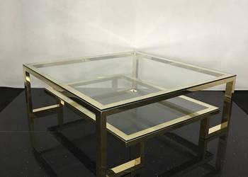 Stolik Olivson model Oscar gold -  90x90x45 Stolik Olivson model Oscar gold -  90x90x45