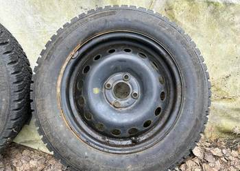 Koła felgi 4x100 na  60,1 cm Clio Thalia opony zimowe wrak race