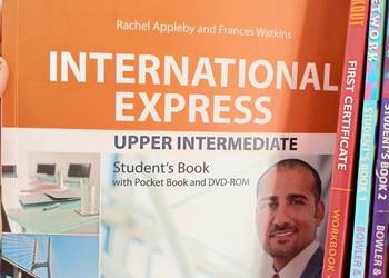 Kursy językowe angielski international express podręczniki szkolne tanie