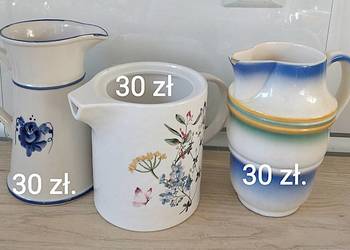 dzbanki,porcelana,PRL