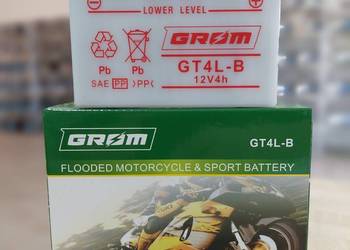Akumulator 4Ah 60A P+ Motocyklowy GROM Y/GT4L-B 12V