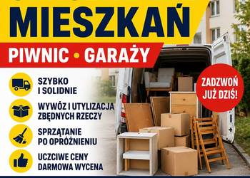 Opróżnianie mieszkań domów piwnic 511-347-009.