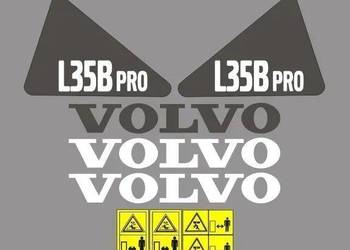 Naklejki oklejenie VOLVO L35B PRO Zamiennik