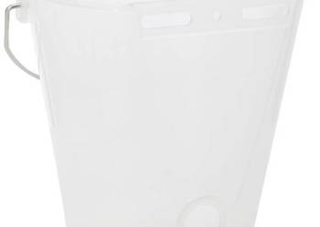 Wiadro do karmienia, białe przezroczyste, 8 l 14266
