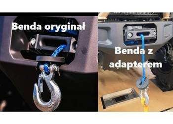 Benda Redstone 550 adapter ślizgu do liny synterycznej wyciągarki