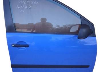 Drzwi przednie prawe Volkswagen Polo 9N 9N3 LW5Z pasażera prawy przód