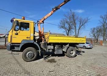 MAN 19.343 Wywrotka 4x4 z HDS – Ważne UDT, Faktura VAT 23%