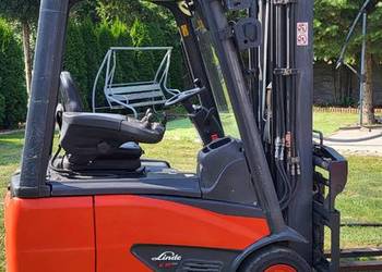 Wózek widłowy LINDE E16C Triplex 4.92 POZYCJONER