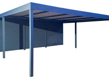 Carport PREMIUM z pomieszczeniem gospodarczym Wiata samochodowa 7x5m TS1250