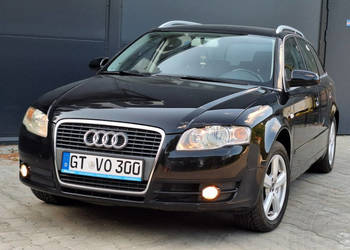 Audi A4 Avant * 2.0 GAZ* 130KM*BARDZO ŁADNA*tempomat* ALUfelgi* CZARNA* B7…