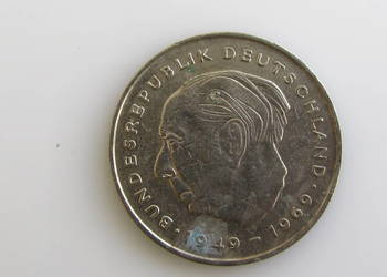 Moneta 2 Marki 1974 r ( Niemcy Republika Federalna )