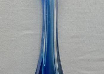 Wazon ze szkła dwubarwnego Viking Glass - USA, lata 60-e XX w.