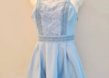 Chi Chi London rozkloszowana sukienka z koronką Wesele Party Osiemnastka Chi Chi London rozkloszowana sukienka z koronką Wesele Party Osiemnastka