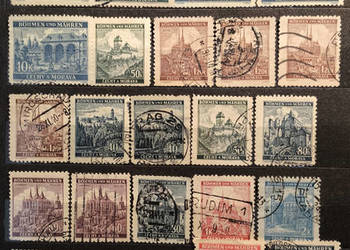 Znaczki Czechy i Morawy