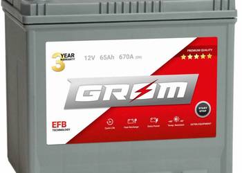 Akumulator 65Ah 670A Grom Efb Start&stop  J P+